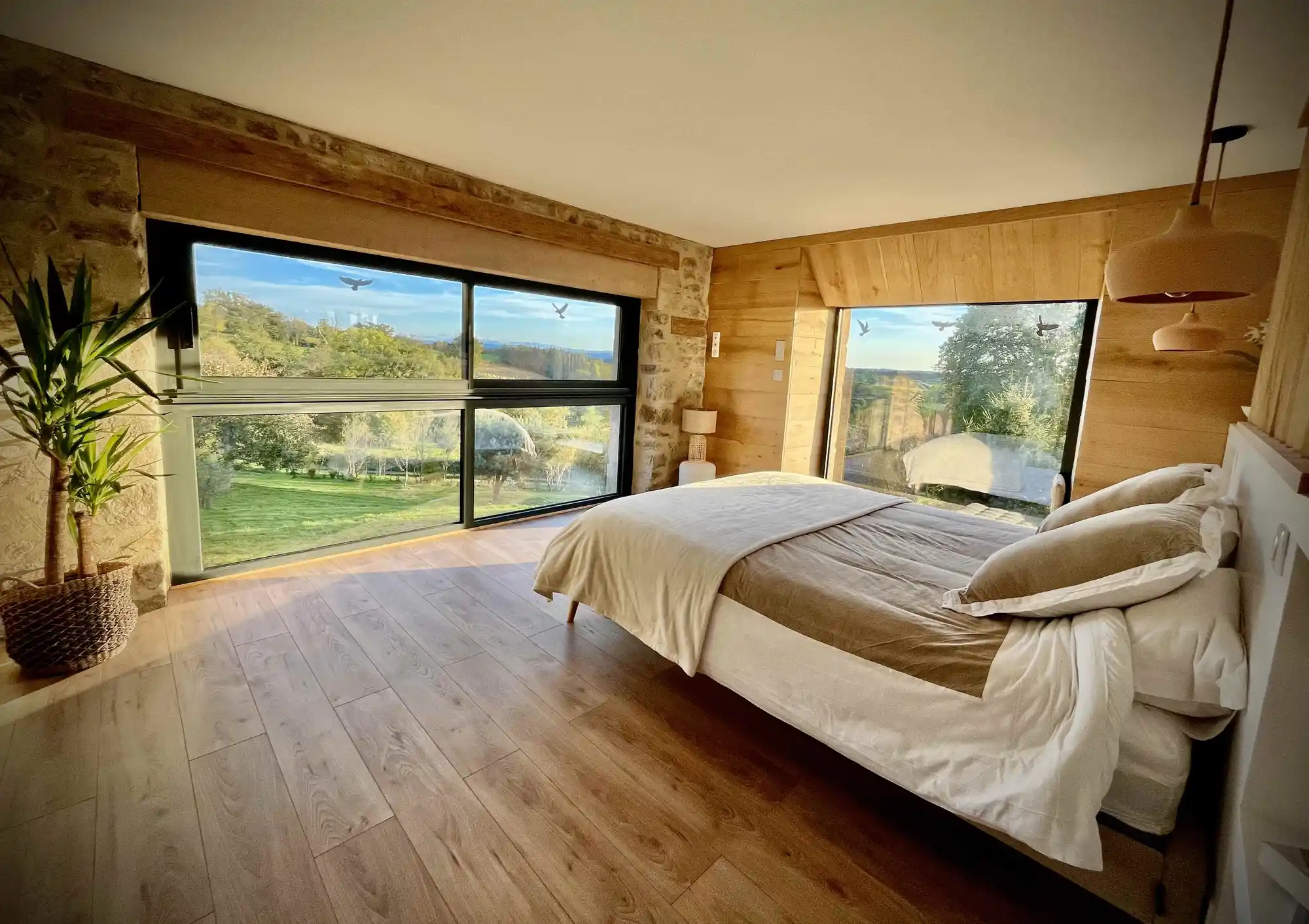 Vue intérieur d'une chambre